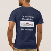 Der T - Shirt #putfiveaside Männer (Rückseite)