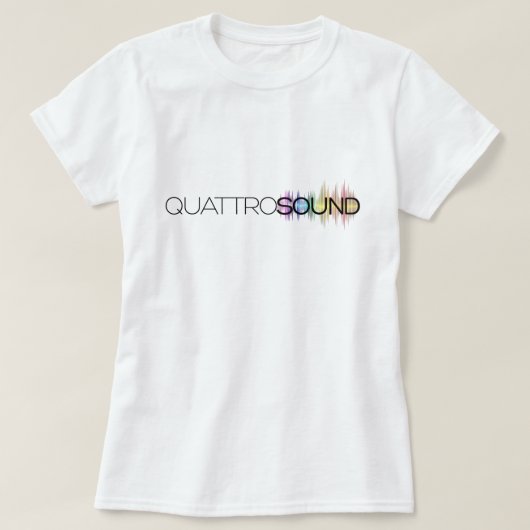 DER T - SHIRT QUATTROSOUND FRAUEN (Design vorne)