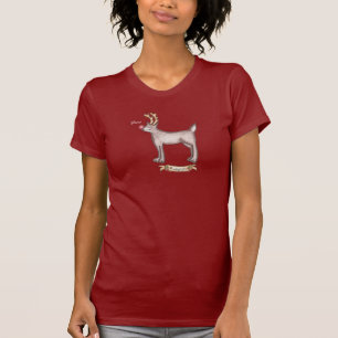 Der T - Shirt Rudolph-Frauen (Moosbeere)
