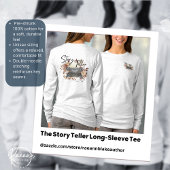 Der T - Shirt "Story Teller Front & Back Print"