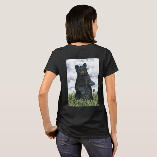 Der T - Shirt Suchen (Schwarz voll)