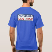 Der T - Shirt unteilbarer San- Josemänner (Rückseite)