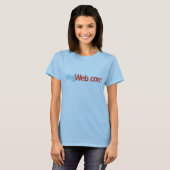 Der T - Shirt VegWeb.Com Frauen (Vorne ganz)