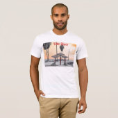 Der T - Shirt Venedig-Strand ll Männer (Vorne ganz)