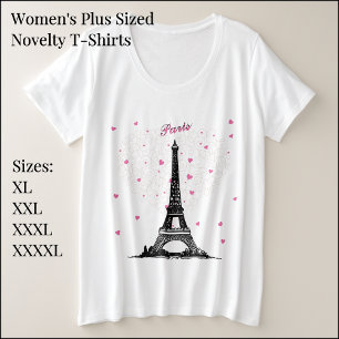 Der T - Shirt "Women's Plus Size" in Paris