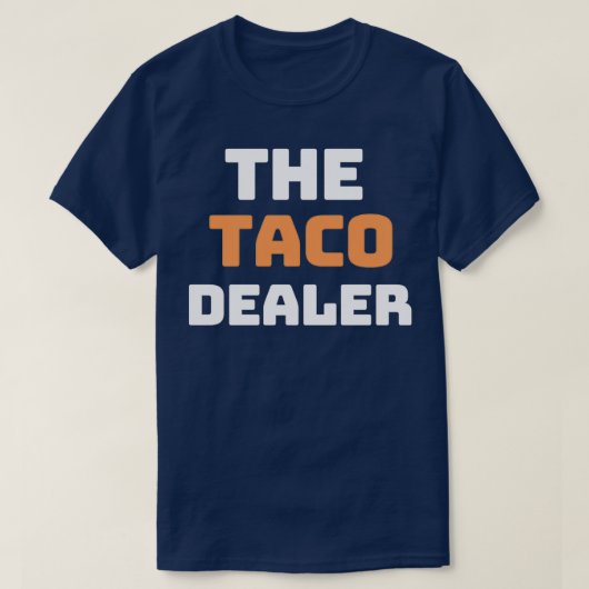 Der Taco-Händler T-Shirt (Design vorne)