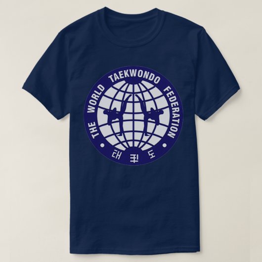 Der Taekwondo-Weltverband T-Shirt (Design vorne)