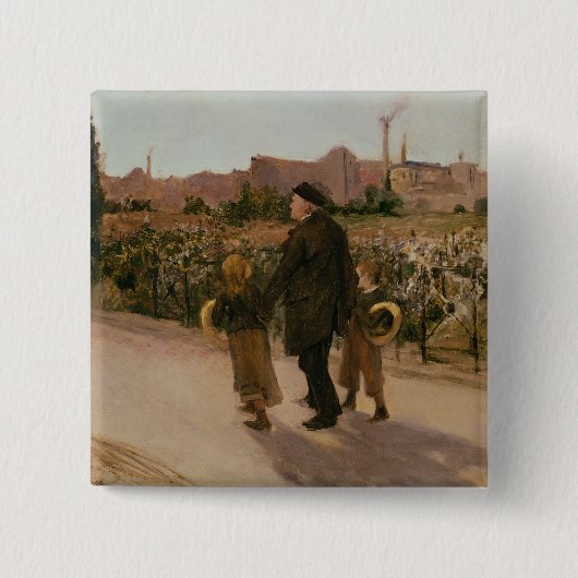 Der Tag aller Soule, c.1882 Button (Vorderseite)