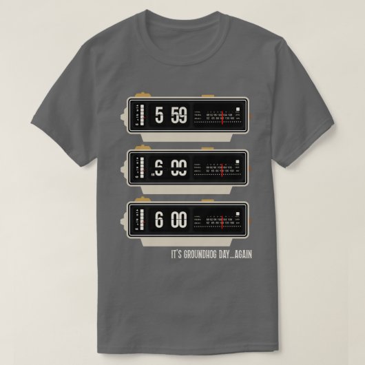 Der Tag am Boden T-Shirt (Design vorne)