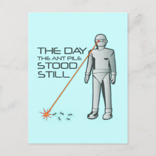 Der Tag, an dem der Ant Pile noch stand Postkarte