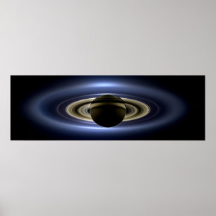 Der Tag, an dem die Erde lächelte - Planet Saturn Poster