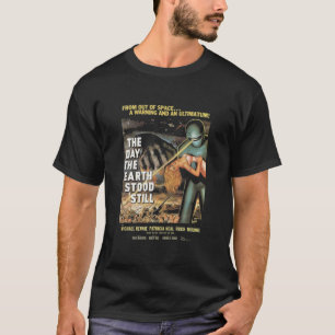 Der Tag, an dem die Erde stillstand - altes Poster T-Shirt