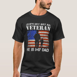 Der Tag, an dem die US-Fahne Veteran ist, ist nich T-Shirt