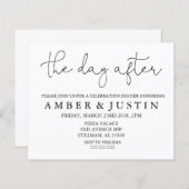 Der Tag danach | Einladung (Vorne/Hinten)
