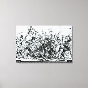 Der Tag, den wir feiern, 'von den Harpers Leinwanddruck