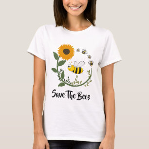  Der Tag der Bienen gerettet T-Shirt