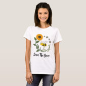  Der Tag der Bienen gerettet T-Shirt (Vorne ganz)