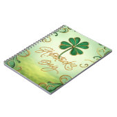 Der Tag der Clover Saint Patrick Notizblock (Linke Seite)