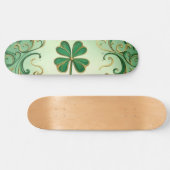 Der Tag der Clover Saint Patrick Skateboard (Horizontal)