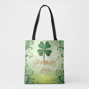Der Tag der Clover Saint Patrick Tasche
