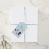 Der Tag der Elefanten mit dem Glück der Valentine Geschenkanhänger (Mit Garn)