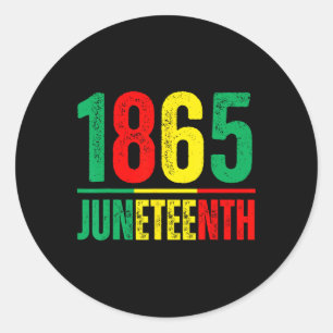 Der Tag der Emanzipation ist großartig mit der 186 Runder Aufkleber