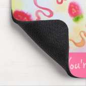 Der Tag der Erdbeererdbeermutter Mousepad (Ecke)