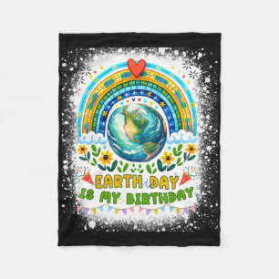 Der Tag der Erde ist mein Geburtstag, der Tag der  Fleecedecke