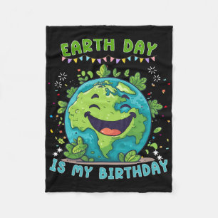 Der Tag der Erde ist mein Geburtstag, der Tag der Fleecedecke
