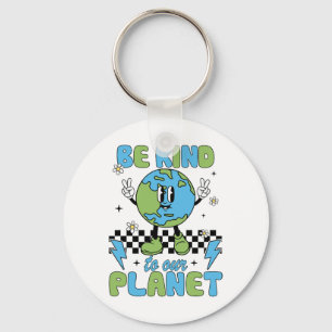 Der Tag der Erde ist nett zu unserer Planeten-Erde Schlüsselanhänger