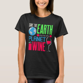 Der Tag der Erde Rette den einzigen Planeten mit W T-Shirt