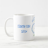 Der Tag der Erde rettet den Planeten Kaffeetasse (Links)