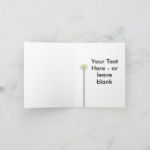 Der Tag der Gänseblümchen-Mutter Karte (Innenseite)