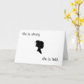 Der Tag der internationalen Frauen Karte (Gelbe Blume)