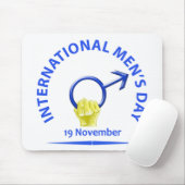 Der Tag der Männer Mousepad (Mit Mouse)