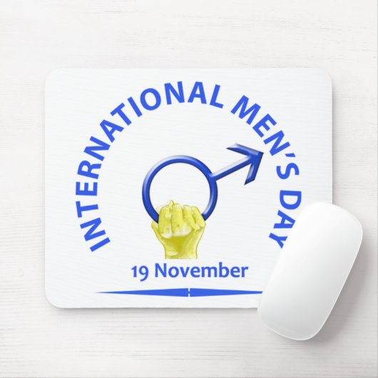 Der Tag der Männer Mousepad (Mit Mouse)