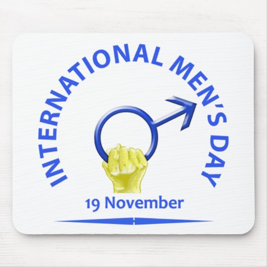 Der Tag der Männer Mousepad (Vorne)