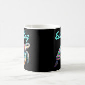 Der Tag der Meeresschildkröten Rette die Erde Kaffeetasse (Mittel)