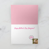 Der Tag der modischen Schafmutter Karte (Innenseite)