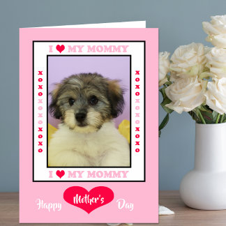 Der Tag der Mutter vom Hund -- Ihr Foto Karte