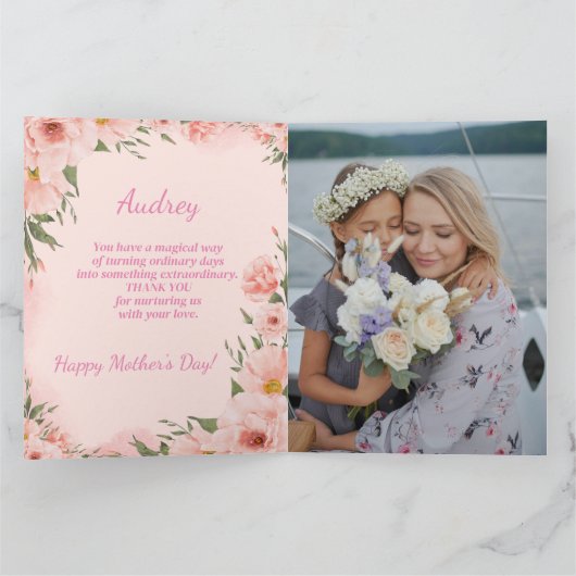 Der Tag der Neurosa Blumenmutter Karte (Innenseite)