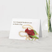 Der Tag der Schwiegermutter-Mutter Karte (Vorderseite)