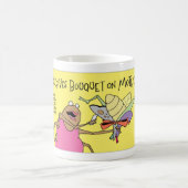 Der Tag der Spinnen-Mutter Kaffeetasse (Mittel)