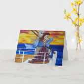 Der Tag der toten berühmten Liebhaber vom Karte (Gelbe Blume)