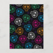 Der Tag der Toten Kalaverita Postkarte (Vorderseite)