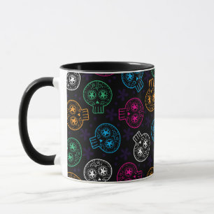 Der Tag der toten Kalaveritas Tasse