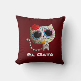 Der Tag der toten niedlichen Katze Kissen