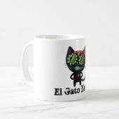 Der Tag der toten schwarzen Katze Kaffeetasse (Vorderseite Links)