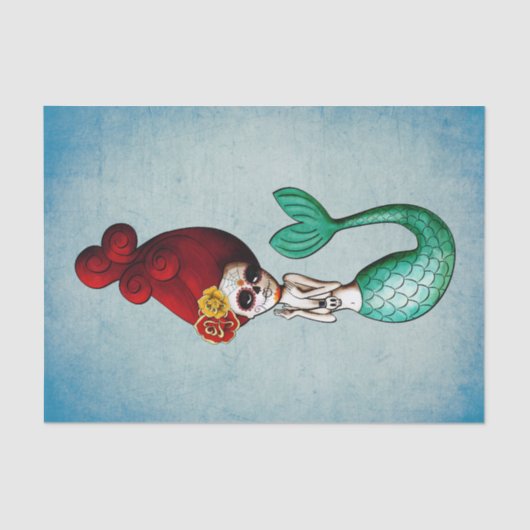 Der Tag des DeadCute und der reizenden Seidenpapier (Vorderseite)