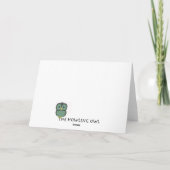 Der Tag des glücklichen Verwaltungsmitarbeiters Karte (Rückseite)